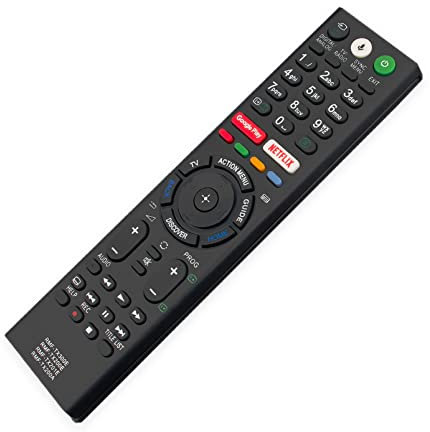 ALLIMITY RMF-TX201E Ersatz Sprach Fernbedienung passend für Sony OLED FWD-65A1 KD-43XD8088 KD-43XE8096 KD-43XF8505 KD-49XE8077 KD-49XE9005 KD-50SD8005 KD-55XD8005 KD-55XD8599 KD-55XE8396 KD-55XE8577