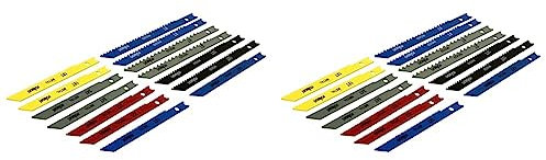 Rolson 58934 14 pc Jigsaw Blade Assortment (Pack of 2)