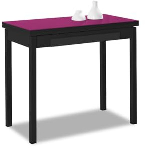 ASTIMESA Küchentisch, Aubergine, 90 x 100 cm