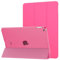 MoKo Case Fit 2018/2017 iPad 9.7 5th/6th Generation, Slim Lightweight Smart Shell Stand Cover with Translucent Frosted Back Protector Fit iPad 9.7 2018/2017, Auto Wake/Sleep, Fluorescent Pink
