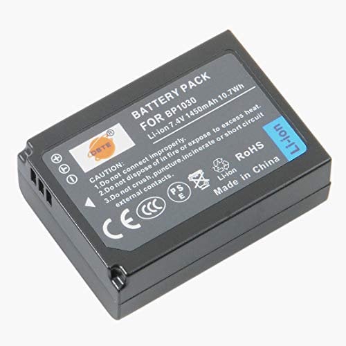 DSTE BP-1030 BP1030 Battery Compatible with Samsung NX200 NX210 NX300 NX500 NX1000