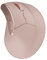 Bnnwa Mouse ergonomico verticale wireless, multidispositivo (connessione Bluetooth + 2.4G), 4 DPI regolabili, mouse per computer a 7 pulsanti per PC, laptop, desktop (Rosa)