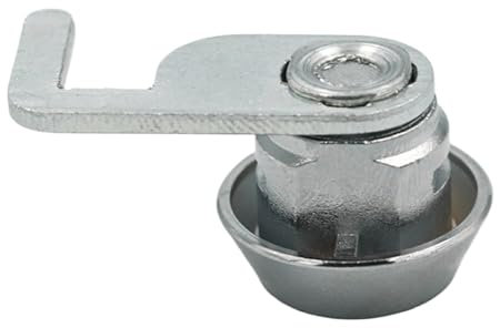 VUIUYOIES Serrure de boîte à air pour armoire en métal, Mini serrure à came Durable avec Clip, Mini serrure à came avec Clip pour caisse d'argent