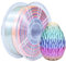 iBOSS Mehrfarbiges PLA+ Filament 1,75 mm, PLA Plus Seide Regenbogen 3D-Drucker Filament 1 kg (2,2 lbs), Farbwechsel PLA 3D-Druck-Filament, Süßigkeiten Regenbogen