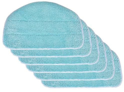 Artraise 6 Stück Ersatzpads für Leifheit CleanTenso Power 2.0 Dampfreiniger, Mikrofaser Dampfmoppabdeckung Wischtücher für CleanTenso Power 2.0