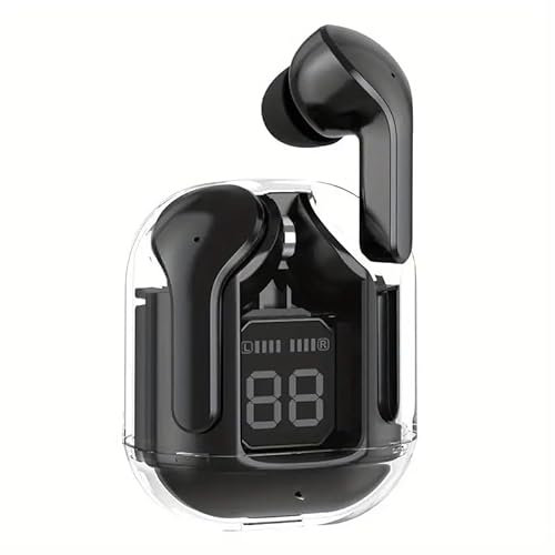 Wireless Earbuds, Wireless Headphones Bluetooth 5.3 Headphones In Ear with 4 ENC Noise Cancelling Mic, New 40H Bluetooth Earphones Mini Deep Bass Stereo Ear Buds, IP7 Waterproof, LED Display
