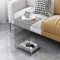 C-förmiger Beistelltisch, Acryl-Sofa-Beistelltisch, modernes Design, transparent, Heimdekoration, Beistelltisch für Wohnzimmer