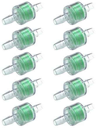 Supoion Lot de 10 clapets anti-retour pour pompes à air d'aquarium, joints de tuyau, pour aquarium domestique