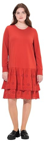 Ulla Popken Damen Midikleid