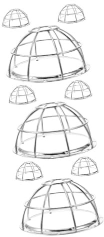 Cabilock 3 Sätze Rauchmelderabdeckung Feuer Zum Schutz Der Unterputzmontage Sprinklerabdeckungen Brandmelder Schutzhaube Alarmmelder Schutzhaube Decke Rauchmelderschutz Eisen 3 Stück * 3