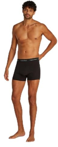 Calvin Klein Uomo Pantaloncini Boxer Vita Bassa Confezione da 3 Intimo, Multicolore (Black Bodies W/Blue Shadow/Supreme), XL