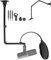 Ceiling/Wall Microphone Mount Holder Stand Compatible with Shure SM58 MV7X SM7DB MV6 PGA48 MV7+ SM57 SM4 Microphones