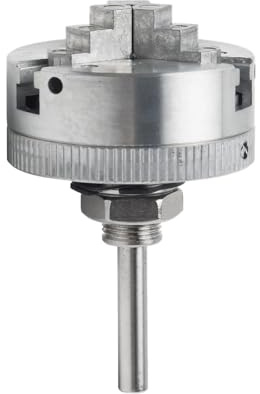 Durlo Four Jaw Chuck Z011A for Metal Mini Lathe, Zinc Alloy 4-Jaw Chuck Connecting Rod Mini Collet Lathe Accessory
