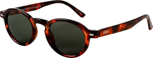 I NEED YOU | Sonnenbrille Damen TRAVEL-LINE SUN inkl. Etui, UV400-Schutz | Federscharniere, Gläser mit UV400-Schutz und rückseitiger Entspiegelung, Rahmen 100% recycelt, inkl. Box, Etui und Tuch