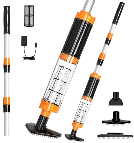 PoolyPoly 3 in 1 Pool Vacuum Cleaner Rechargeable, Spa Vacuum