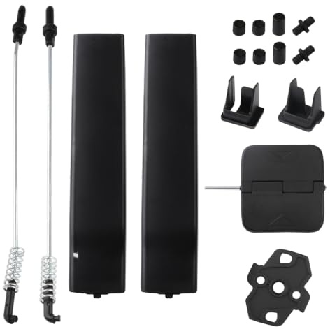 Hioip Kit de Reparación Ventana Corredera Lateral para VW T5 T6 Transporter Multivan Caravelle (2003-2015), Tirador Ventanilla Laterales Manilla Cristal Deslizante 7H0847781B 7H0847785 7H0847788A