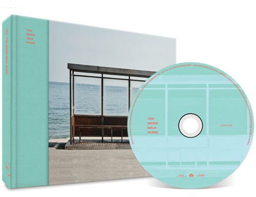 BTS-[WINGS:YOU NEVER WALK ALONE] Album LEFT ver. CD+Photobook+PhotoCard SEALED Bangtan