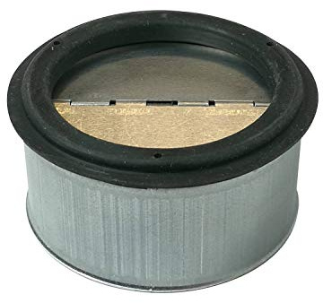 Luft-Rückschlagventil Durchmesser 100 mm, für Schläuche und Rohre, kalte und warme Luft