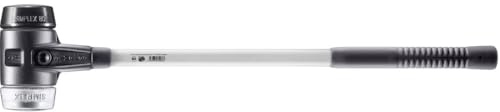 SIMPLEX-Vorschlaghammer, Gummikomposition/Weichmetall; mit verstärktem Tempergussgehäuse und Fiberglasstiel | D=80 mm | 3729.081