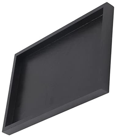 ASAHTA Plateau de Service en Bois,Rectangle Forme en Bois Massif thé/café/collation/Repas Plateau de Service Plateaux de Restaurant, Plateau de Service Polyvalent Vintage (30 *