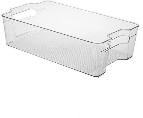 Cocina Nevera Caja de almacenamiento transparente extraíble caja de almacenamiento de latas de bebidas Botella, caja de almacenamiento de alimentos, Especificación: Ampliación NCCZ