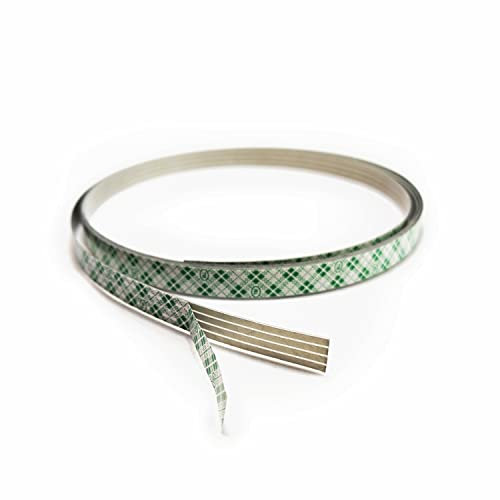 INVISIBLE Cable plano de 10 mm, 3 V – 24 V, 4 pines, 1 metro, cable de conexión LED transparente, autoadhesivo, venta por metro, DIY