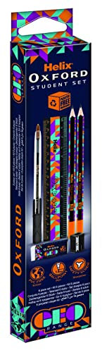 Helix Oxford Geo Student Set - Orange