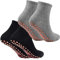 GHEART Yoga-Socken, Yoga-Socken für Damen, Anti-Rutsch-Socken, Rutschfeste Socken, Ideal für Yoga, Damen Pilates, Barre, Tanz, Ballett, Kampfsport, Trampolin, Fitness, 2 Paar
