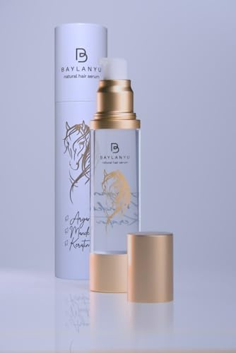 Keratin Natural Hair Serum Gold Unisex