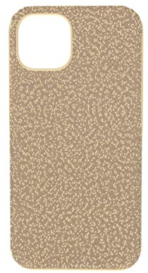 SWAROVSKI High Smartphone case, iPhone® 13, Gold Tone