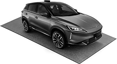 QWORK® Tapis de récupération d'huile 259 x 182 cm, Tapis de Garage, adapté aux garages, magasins, Cuisines ou parkings