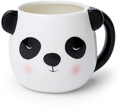 Mousehouse Gifts - Panda Mugs for Family Fun, Dolomite Novelty Mugs for Kids and Adults