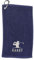 Varsany Personalised Golfer Golf Towel Embroidery and Clip 100 Percent Ringspun Cotton Golf Accessories - Dad Golf Gift - Fathers Day Golf Gift Navy HandTwlGolfer_Nvy