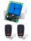 QIACHIP 4CH Funk-Fernbedienungsschalter AC 220V/230V/240V 10A 433Mhz Funk-Relais-Empfänger mit 2 Funk-Sendern, für Licht, Garagentor, Motor, Markise Drahtlose Fernbedienung