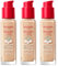 3 x Bourjois Healthy Mix Clean and Vegan Foundation 30ml - 51W Light Vanilla