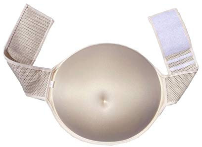 BIMEI Faux ventre de femme enceinte éponge respirant faux ventre pad (L pour 8-10M)