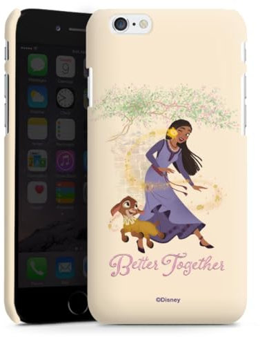 Premium Case kompatibel mit Apple iPhone 6s Smartphone Handyhülle Schutzhülle glänzend Offizielles Lizenzprodukt Prinzessin Disney