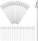 Metalldraht Krokodilklemmen, 12cm Foto Clip Halter Memo Clip Zettelclips für Fotokarte Hinweis Memo Büroklammer, DIY Hochzeit Geburtstag Party Tischdeko(12cm，50 pcs)