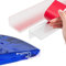 Schwallschutzleiste Dusche Selbstklebend, Silikon Wasserstopper Dusche Schwallschutz, Duschschwelle Wasserbarriere, Duschdichtung Arbeitsplatte für Bäder, Waschbecken, KüChe (Transparent, 1.5m)