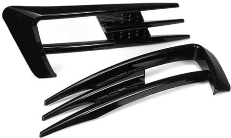 DZSYANJIASM Front Nieren Kühlergrill Für VW Für Golf 7 Für MK7 GTI 2014 2015 2016 2017 Stoßstangengrill 2 STÜCKE Auto Front Nebelscheinwerfer Kühlergrill Vorderen Grill