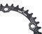Plato de Ciclismo, Plato de Bicicleta de Aleación de Aluminio Ovalado 32T 34T 38T Compatible con Bicicleta de una Sola Velocidad BCD de 104 Mm, Liviano con Grosor Adecuado,