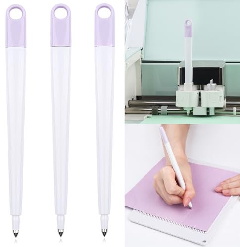 Lot de 3 stylets de score pour Cricut Maker 3/Maker/Explore 3/Air 2/Air, outil de score pour cartes pliantes, enveloppes, boîtes, petits sacs cadeaux, créations 3D, accessoires, outils, fournitures