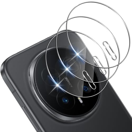 Xunzii Protection Objectif Caméra Arrière pour Honor Magic8 Magic 8 Pro 5G, 9H Dureté Verre Trempé Caméra Film, Anti-Rayures, Sans Bulles Vitre Protecteur [3 PCS]