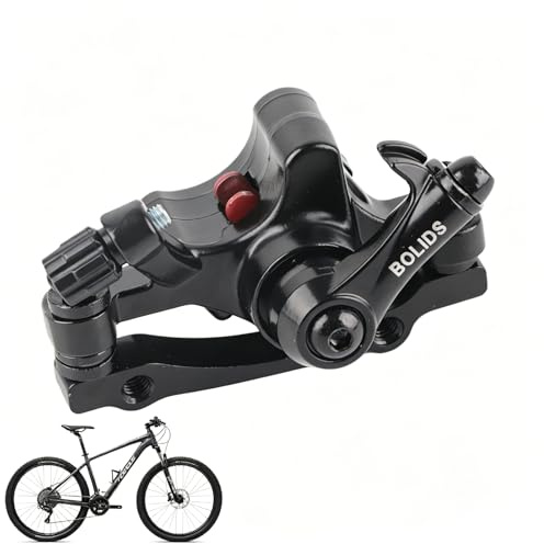 2 mechanische Scheibenbremsen für Fahrräder, Fahrradbremszangen, mechanische Scheibenbremsen, Bremsenset vorne und hinten für Mountainbikes, Falträder und Rennräder (BB8(F160R140))