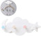 Comtervi Wolken Selbstklebend Haken für Wand und Tapete Kinderzimmer Regal Wandregal Kinderregal Kindergarderobe Selbstklebend Haken Ohne Bohren mit 4 Haken 29 * 14cm