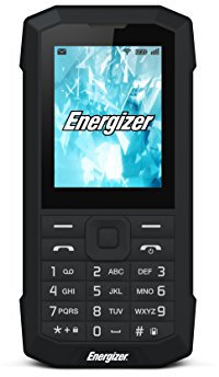 HARDCASE Energy 100 - Entsperrtes mobiles 2G - Arabische Tastatur - EU/UK-Buchsen (Bildschirm: 2,4 Zoll - 32 MB - Double SIM) Schwarz