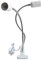 Klarlight Lampenfassung E27 mit Kabel und Schalter EU Plug, Edison-Schraube Klemmleuchte Tischlampe Klipp Lampensockel, Schwanenhals 360 Grad Flexiblem, für Nachtlesen, Pflanzenwachstum