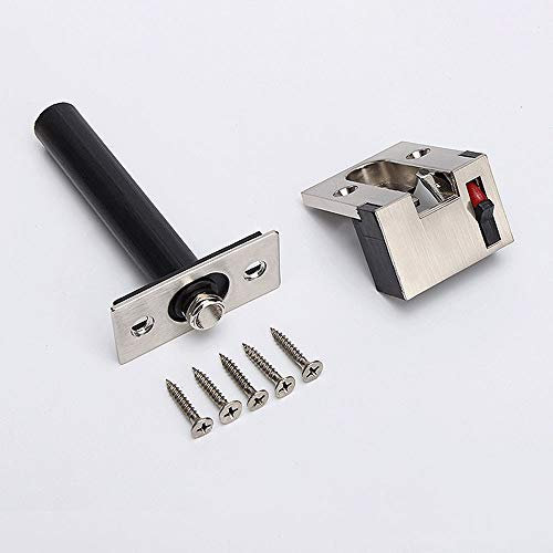 Vogueing Tool Brandschutz-Türschließer, 1 Stück, verdeckter Türschließer, Sicherheitstürkette, Diebstahlschutz, Sicherheitskette, Sicherheitsschlösser, Türschließer für Zuhause, Büro, Hotel – Bronze