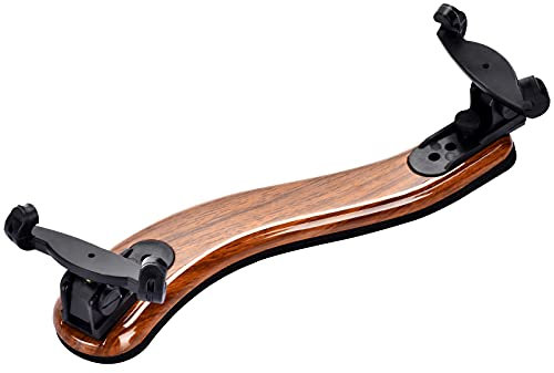 MOREYES Violine Schulterstütze für 4/4 und 3/4, Schulterstütze für Violine mit klappbaren und verstellbaren Füßen, bequemes Schaumstoffpolster und langlebigen Silikonklauen