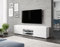 PIASKI Mobile TV Lowboard Carrera 180 cm, Mobile TV, Distinti Colori, senza illuminazione LED (Bianco lucido)